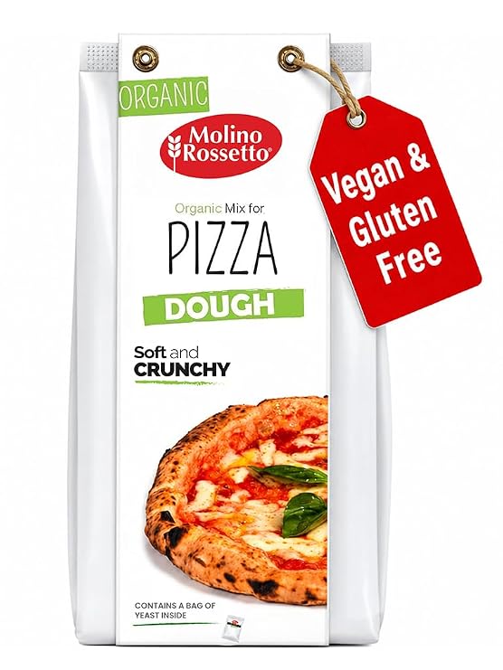 Molino Rossetto Organic Pizza Dough Mix, Active Dry Yeast - 17.6 oz