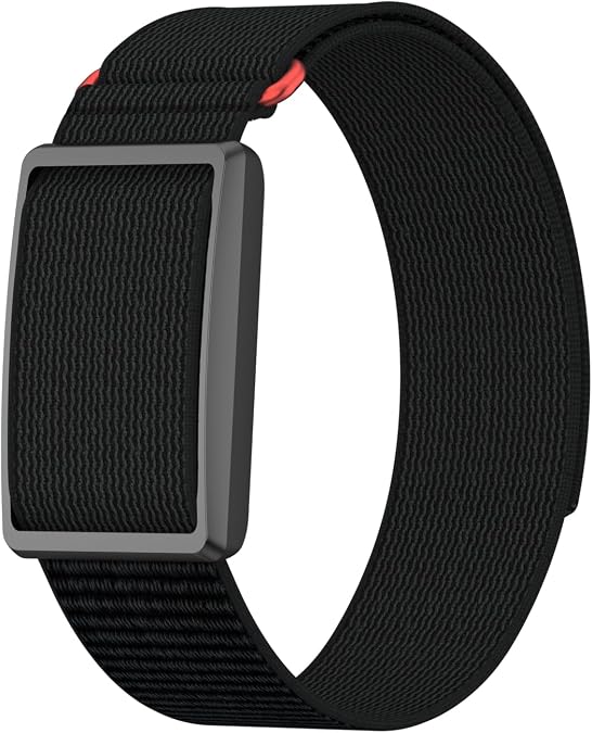 Nylon Band Compatible with Polar Loop/Visible Tracker, Adjustable Hook and Loop Wristband Replacement Strap, Soft Breathable Woven Nylon Sport Band for Men Women, All-Day Wearing