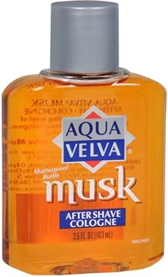 Aqua Velva Musk After Shave Cologne 3.50 oz Pack of 8