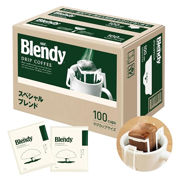 AGF Blended regular coffee drip pack special blend 100P