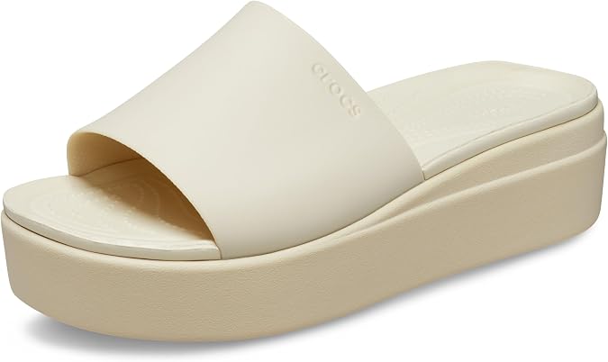 Crocs Women's Brooklyn Slide Low Wedge Sandal