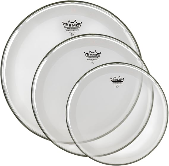 Remo Powerstroke P4 Clear Drumhead Pack