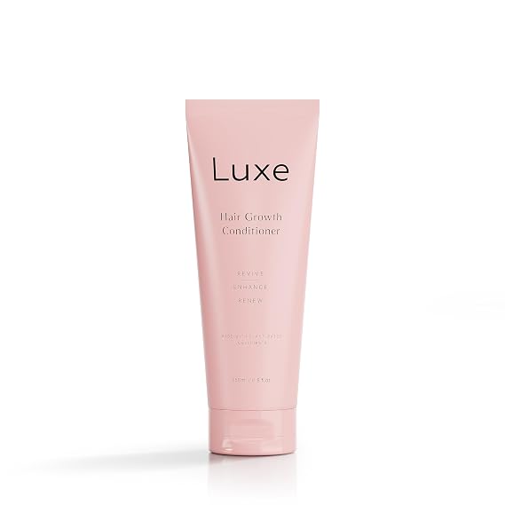 Luxe Cosmetics Hair Growth Conditioner - Plant-Based, Nourishes Thinning Hair for Men and Women. Every day Conditioner for Shinier Hair