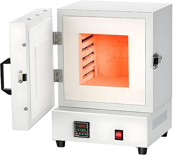 2000w Electric Sintering Furnace, Burnout Furnace Electric Burnout Oven Kiln Melter,1150℃ Metal Melting Furnace,Stainless Steel, for Wax Casting, Clay DIY