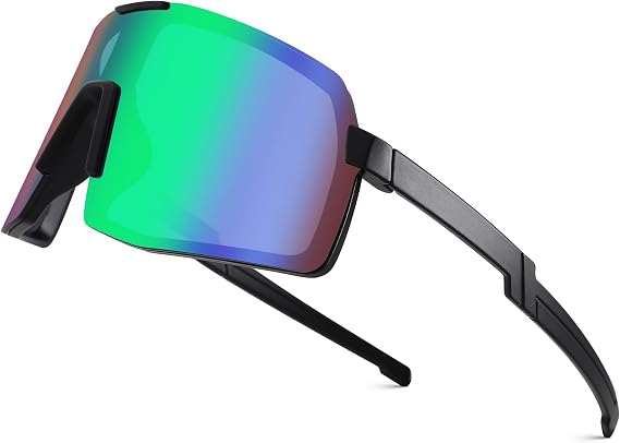 Kids Boys Baseball Sunglasses - Youth Sports Baseball Glasses Age 4-12, UV400 Protection