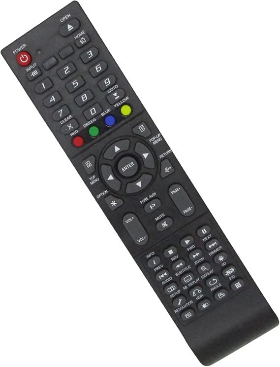 HCDZ Replacement Remote Control for Oppo BDP-93 BDP-93AU BDP-93EU BDP-95 BDP-95AU BDP-95EU 3D Blu-ray BD DVD Disc Player