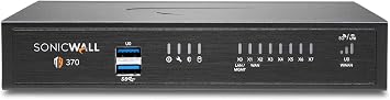 SonicWall TZ370 Network Security Appliance (02-SSC-2825) Bundled with a SonicWall 1 Year 24x7 Support for TZ370 (02-SSC-6517)