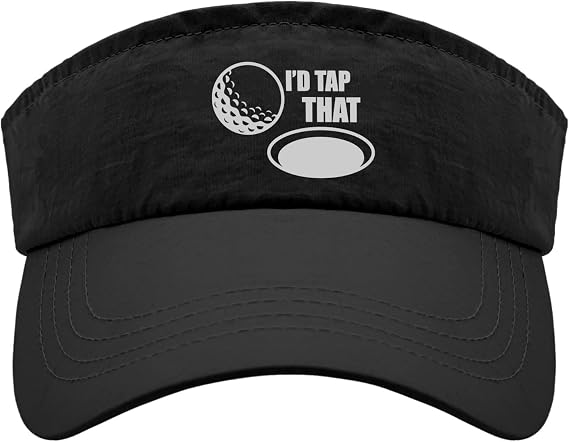 I'd Tap That Hat Visor for Teens Running Caps Retro Sun Caps
