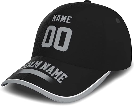Cap Custom Any Name and Number Hat for Men Women Youth Personalized Gifts