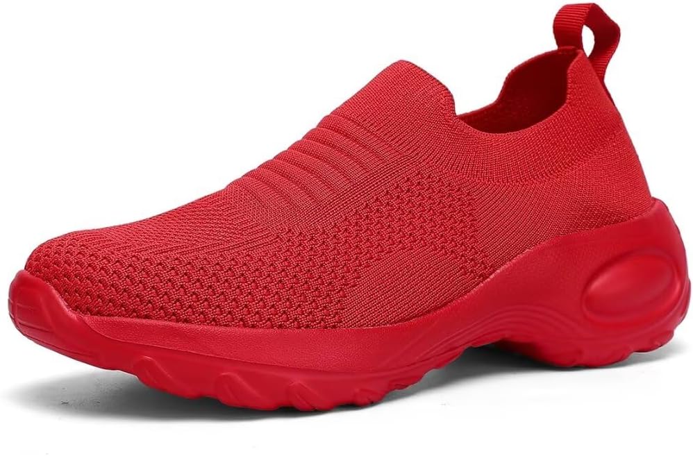 Generic Men's & Women's Road Runner Athletic Running Shoes, Black, US 3-13, Unisex Adults