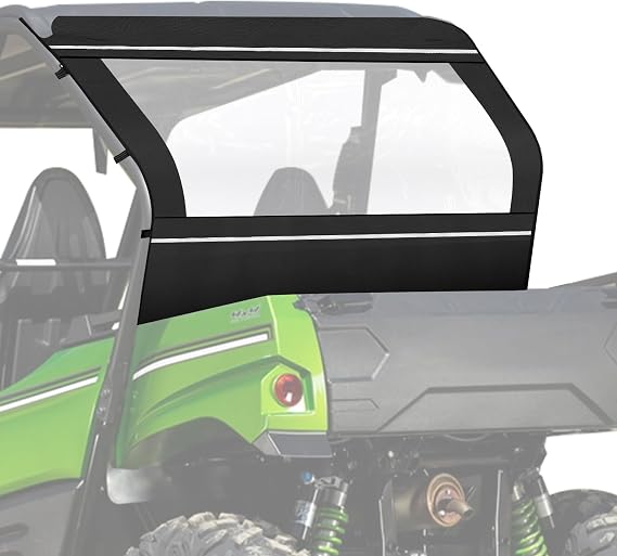 Soft UTV Rear Windshield Compatible with Teryx 4 800 2013-2025, Clear UTV Back Window Panel for Teryx