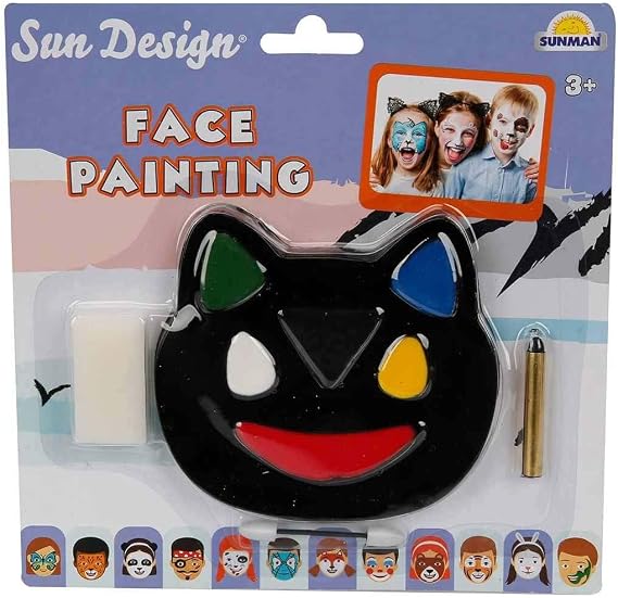 Sun Design Yüz Boyası 6 Renk