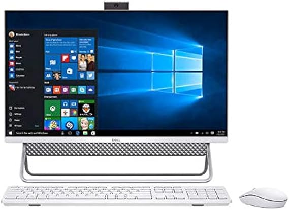 Dell Inspiron 24 5000 Series All-in-One Touchscreen Desktop | 11th Generation Intel Core i7-1165G7 | 16GB RAM | 256GB SSD + 1TB HDD | NVIDIA GeForce MX330 Graphics | Keyboard and Mouse | Windows 10 Home