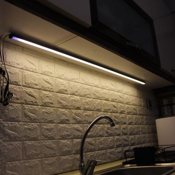 Touch 120cm Dimmable Plug Run Led Light Kitchen, Cabinet, Under Countertop, Wall Decorative NightLamp (DAYLIGHT) [Energy Class A]