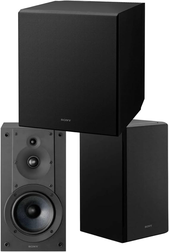 Sony SA-CS9M2 10-Inch Powered Active Subwoofer Bundle