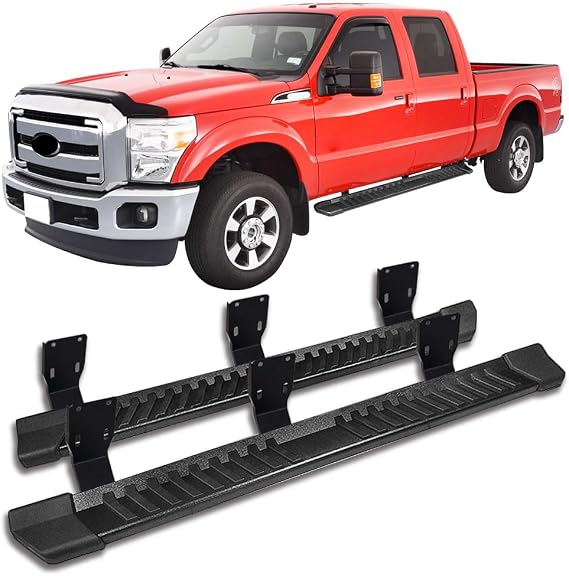 Fit 99-16 Ford F250 F350 F450 F550 Superduty Crew Cab Running Boards