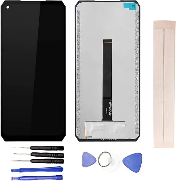 LCD Display & Replacement Touch Screen Digitizer Assembly with Free Tools for Ouki-tel WP7 Black