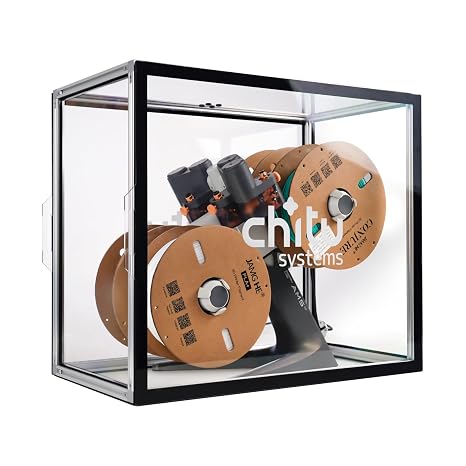 AMS Lite Enclosure for Bambu Lab A1/A1 Mini Combo,20.86x10.5x17.12 Inches Colorless Transparent PET Panel, Dustproof Waterproof Enhanced Protective Cover for Bambu Lab