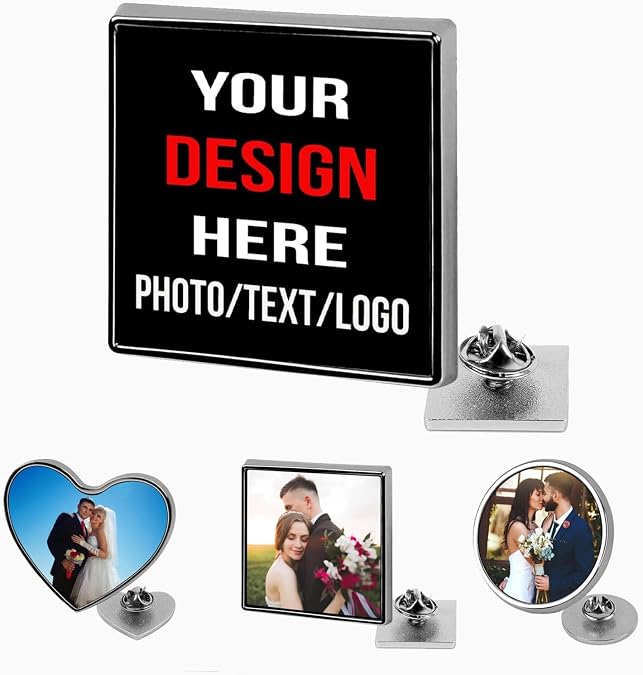 Custom Pins Custom Lapel Pins Custom Buttons Personalized Hat Pins Design Your Own Customized Pins