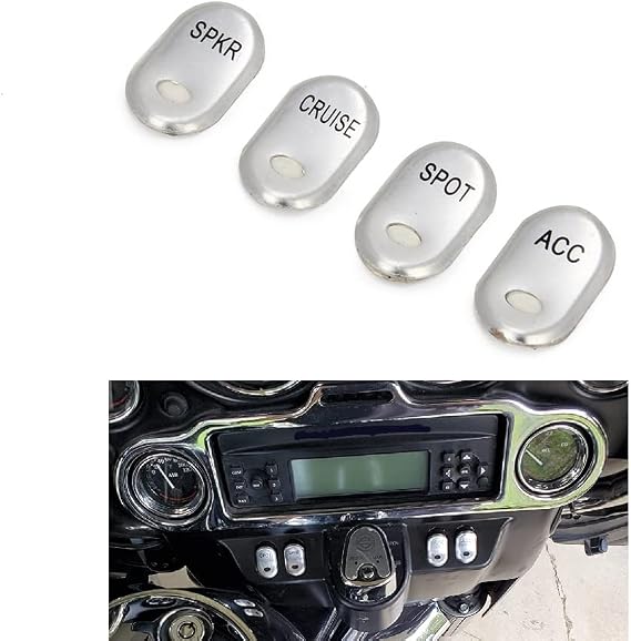Rocker Switch Cover Kit For Electra Road Glide