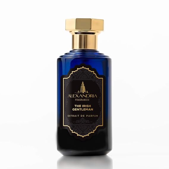 Alexandria Fragrances The Irish Gentleman Perfume for Men - Long Lasting Iris & Violet Leaves Fragrances - Elegant The Irish Gentleman Men's Cologne for Daily Use - Perfect for Any Event - 60ml