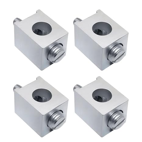 4Pcs #4-2/0 Circuit Breaker Neutral Ground Lugs for Electrical Connections