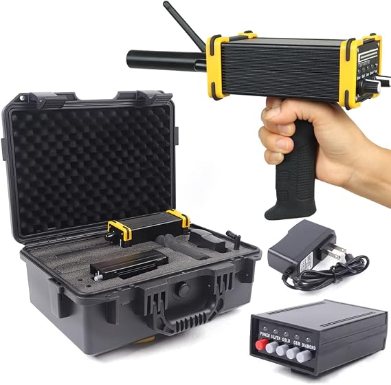 Mini Gold Metal Detector Machine, Dual System Depth Detection, Remote Sensing with LED Screen