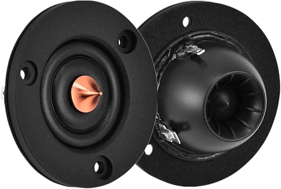 Zerone 1 Pair 2" 4Ohm 30W Silk/Polymer Composite Dome Tweeters Treble Speaker HiFi Stereo Heavy Bass Car Loudspeakers