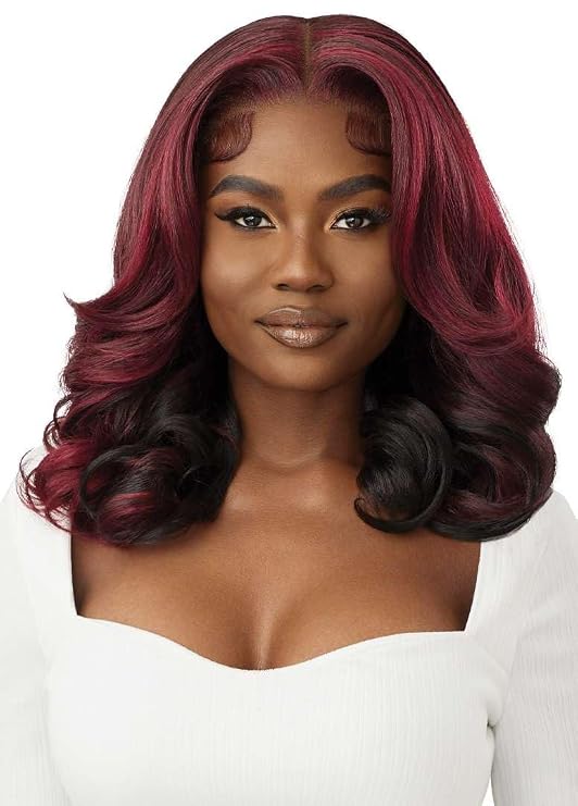 Outre Lace Front Wig - Perfect Hair Line 13X6 - ReevaWig (DRST4/VANILLA COCOA MELT)
