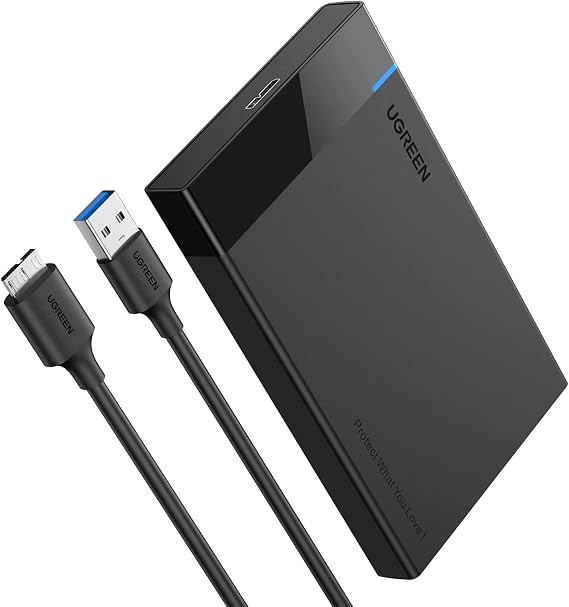 Ugreen USB 3.0 2.5 inch Sata Hard Disk Kutusu, Siyah