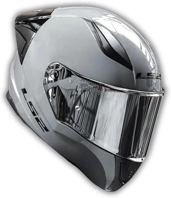 YYK LS2 Rapid 2 Race Nardo Gri Kask – Yüksek Güvenlik Standartlarıyla Tasarlanmış, ECE 22.06 Sertifikalı, Hafif ve Konforlu Motosiklet Kaskı, Çoklu Kabuk Seçenekleriyle Mükemmel Uyum
