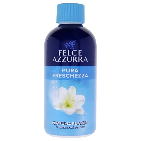 Felce Azzurra In Wash Scent Booster - Long Lasting Rose Floral Fragrance - Give Laundry Intense, Sparkling Brightness - Laundry Scent Booster for Washer - Pure Freshness - 7.74 oz