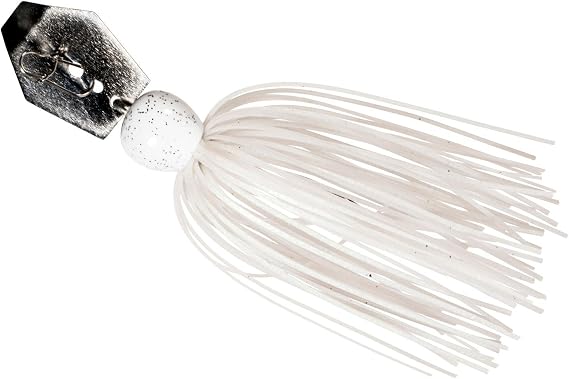 Z-MAN CBMM14-01 Chatterbait Mini Max Pearl Ghost 1/4 oz, Multi