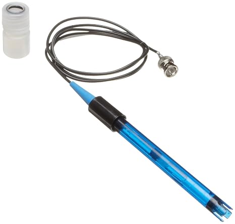 Oakton WD-35805-05 12mm Single-Junction Epoxy Body Gel-Filled pH Electrode, Standard, 0 - 14 pH Range