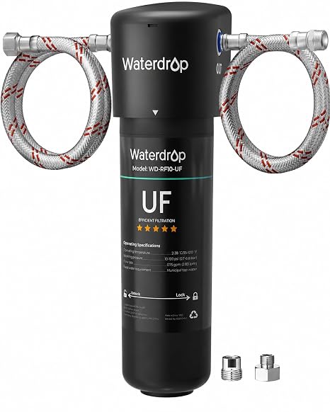 Waterdrop 10UA-UF 0.01 m Ultra Filtration Under Sink Water Filter System