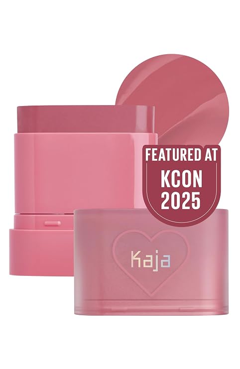 KAJA Cheek & Lip - Dewy Bar 04 Fig Smoothie - Creamy Blusher, Balm