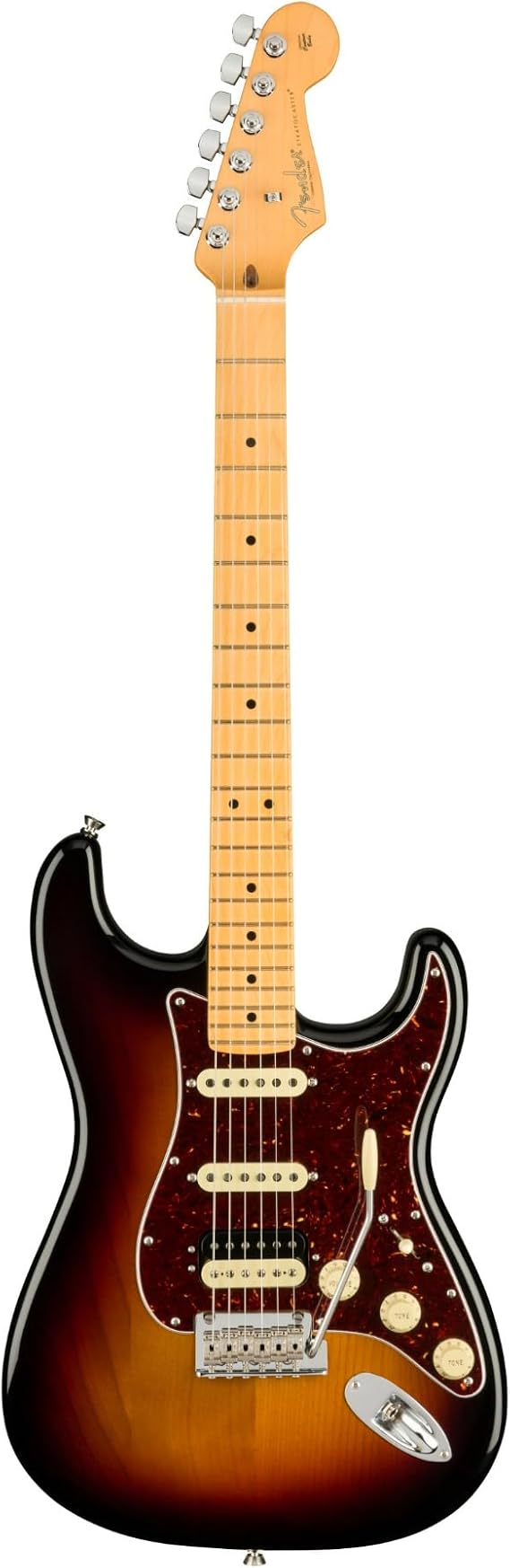 Fender American Professional II Stratocaster HSS - 3 Color Sunburst with Maple Fingerboard