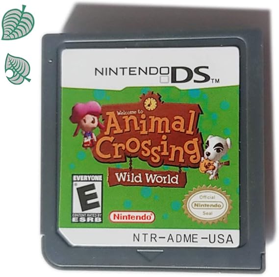 ACWW Animal Crossing Game Card Wild World Compatible with Various Types of (D) Double (S) Screen Console