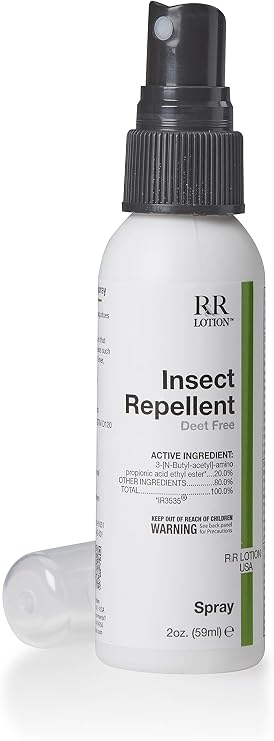 I.C. Insect & Bug Repellent Spray DEET & Permethrin-Free 8 Hour Protection, 2oz