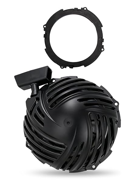 ZeeKee 593959 Recoil Pull Starter for Yard Machines 21'' 140cc 550EX Lawn Mower Compatible with Briggs Stratton 140cc 550 EX 591139 593961 590588 Cover Diameter 6 3/4 inches