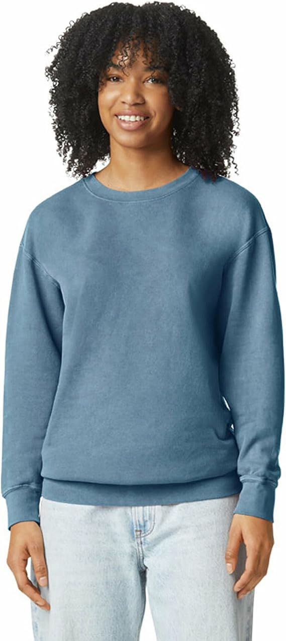 Comfort Colors Unisex Adult Lightweight Cotton Crewneck Sweatshirt, Style G1466