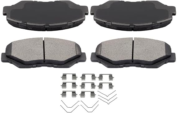 ECCPP D914 4pc Front Ceramic Disc Brake Pad Set For Honda For Civic 2012-21