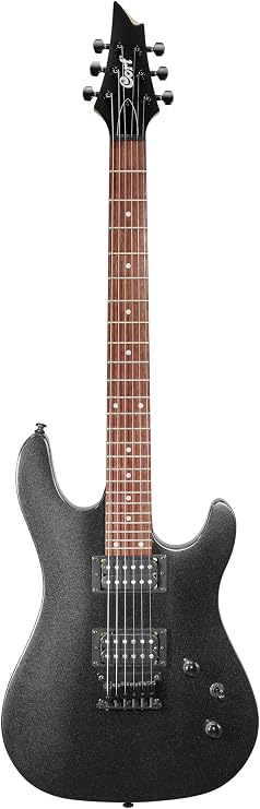 Cort KX100BKM KX Series Electric Guitar Black Metallic