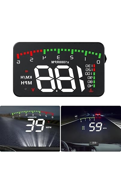 Hyundai Era-getz Araba Için Uyumlu Harici Dijital Hararet-hız-devir-voltaj Göstergesi Ekranı Hub Obd