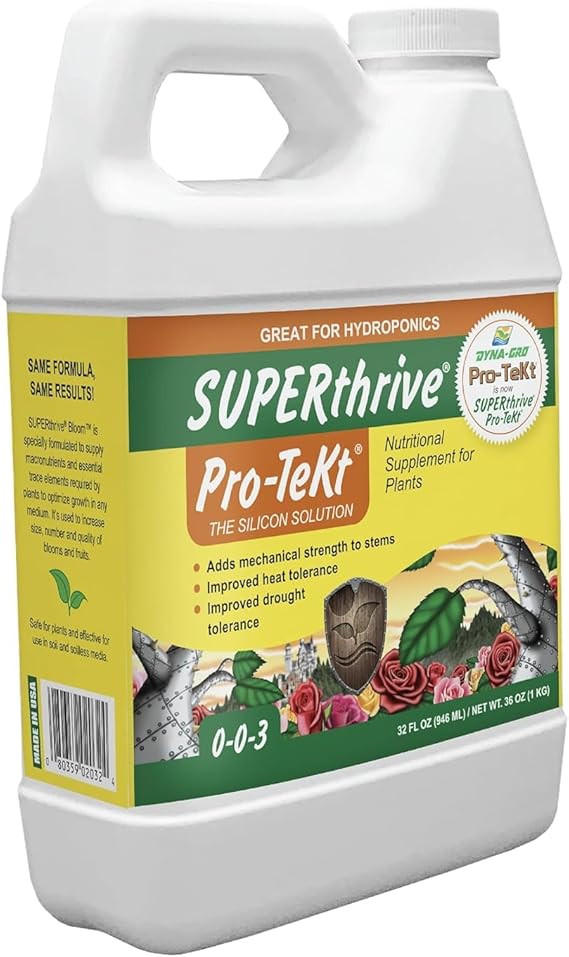 Dyna-Gro Pro-Tekt 0-0-3 Silicon Supplement for Plants, 1 qt
