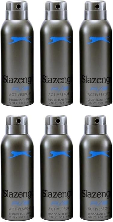 Slazenger Deodorant Active Sport 150ml(blue) X 6 Pieces