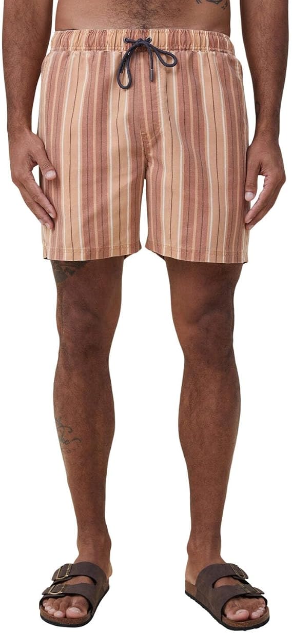 COTTON ON Mens Drawstring Hem Casual Shorts