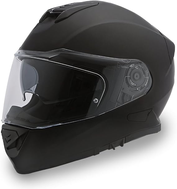 Daytona Helmets Detour Full Face Motorcycle Helmet - DOT Certified Motorcycle Helmet with Dual Visors - Ultimate Street Bike Helmets for Men, Women & Youth