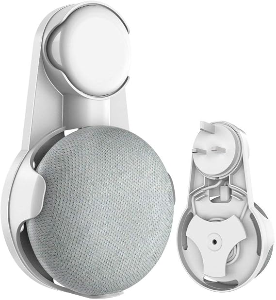 Cozycase Wall Mount for Google Home Mini, Nest Mini, Holder stand Google Home Mini (White)
