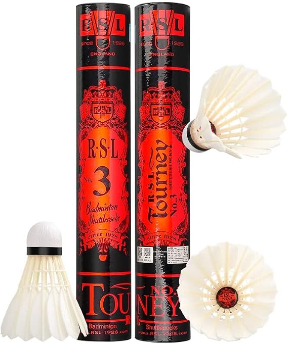 No.3 Tourney Badminton Shuttlecock Birdy 12-Pack (speed-77)
